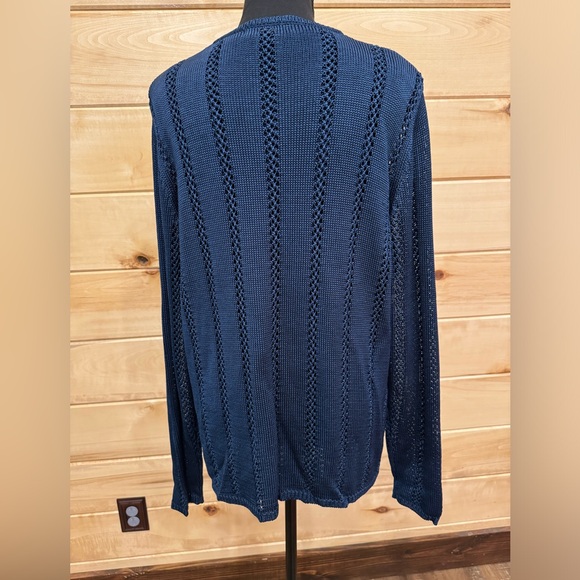 Karen Kane Lifestyle Sleeveless Knit Top + Matching Knit Cardigan, size Large - Picture 3 of 9